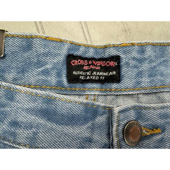 Cross & Winsor Size 40x29 Mens Jeans Relaxed Cotton (Actual Inseam 27.5) Light - Picture 2 of 5